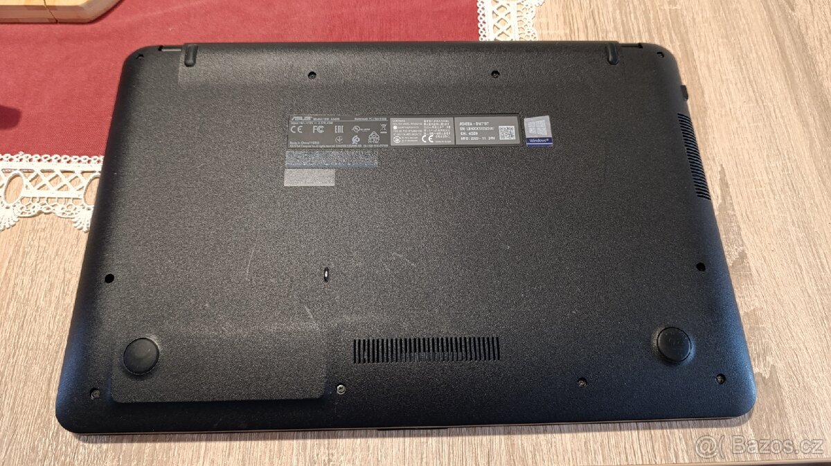 Notebook ASUS A540B - na ND, 3 roky starý - 8