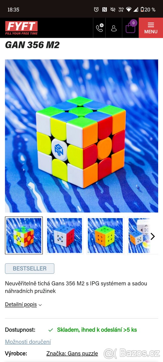 Speedcube GAN 365 M2 - 8