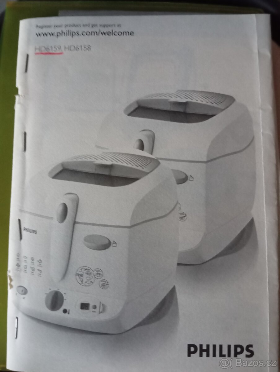 Prodám fritézu Philips HD6159 - 8