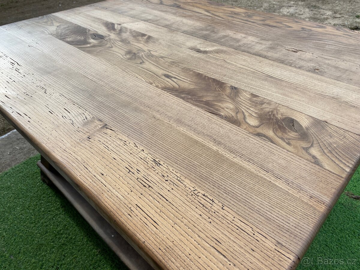 Masivní stůl jasan - 8