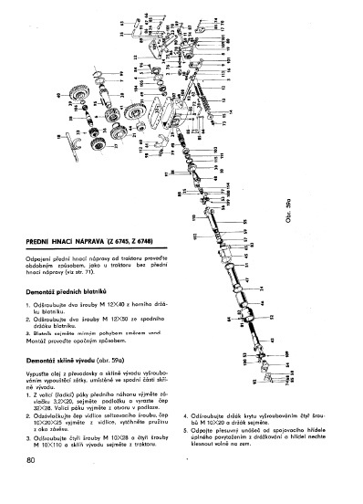 Zetor 4712-6748 dílenská příručka, návod - 8