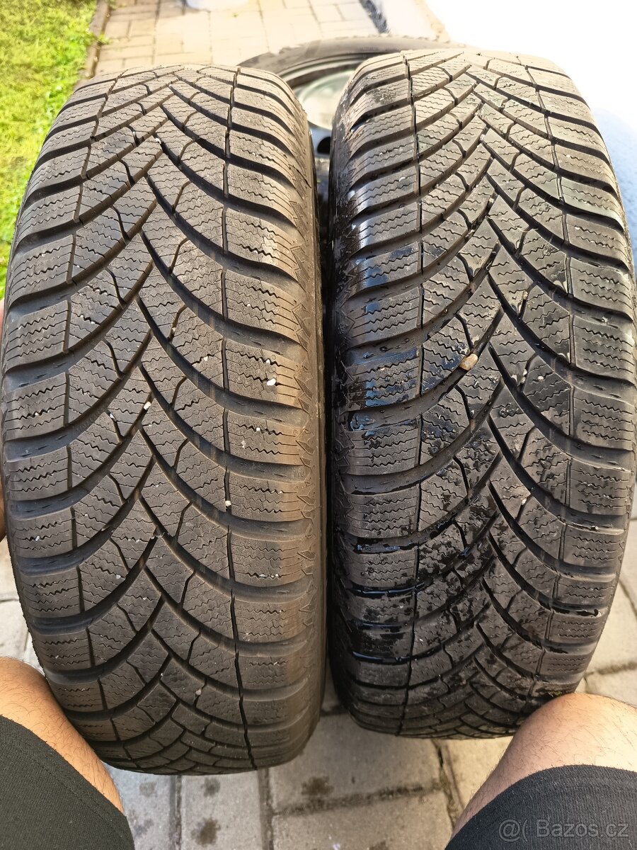 Fabia IV zimní kola 5×100 R15 – zánovní stav - 8