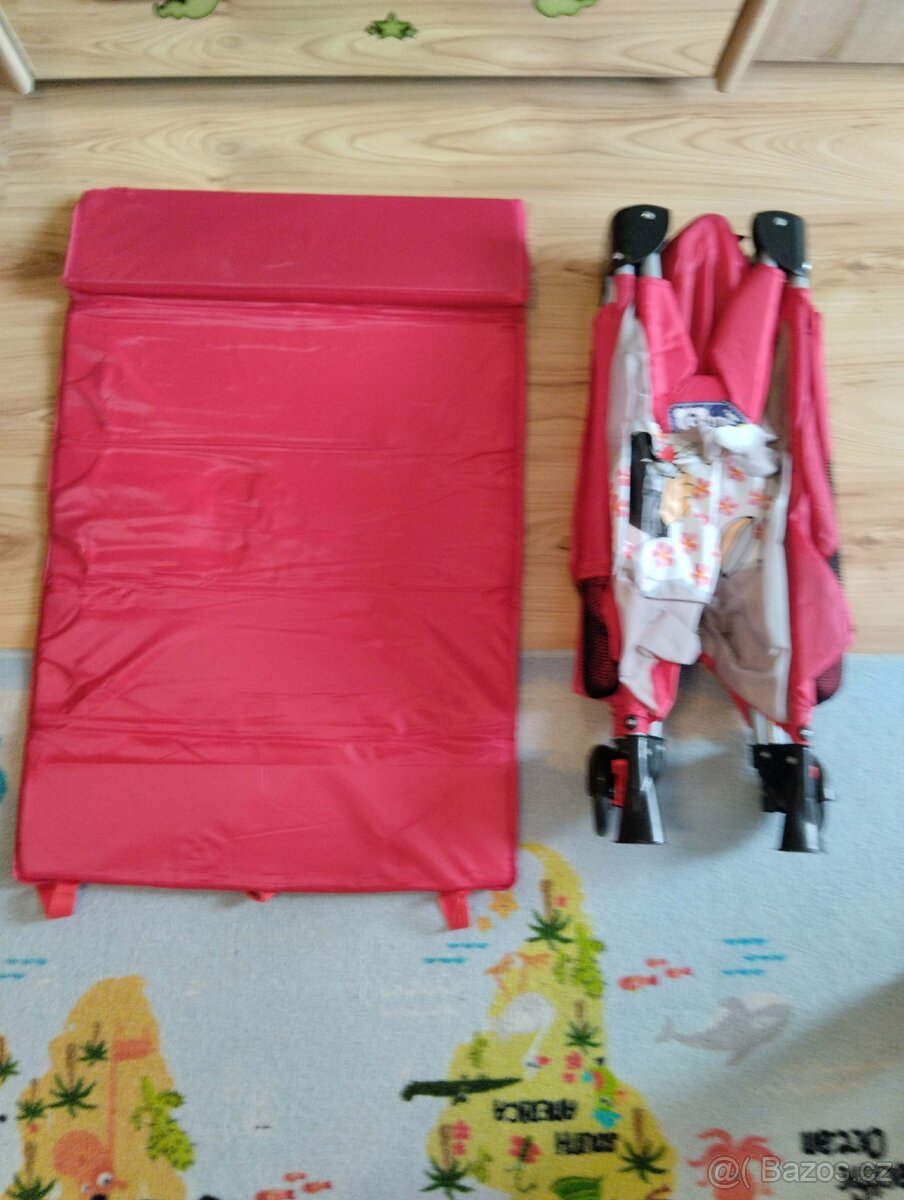 Cestovní postýlka včetně matrace - 8