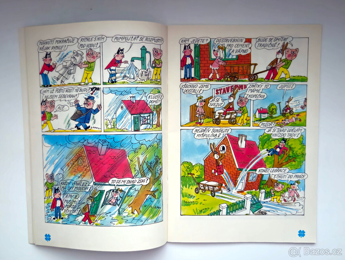 Čtyřlístek č. 99 - Pozor, padá omítka - Original - 8