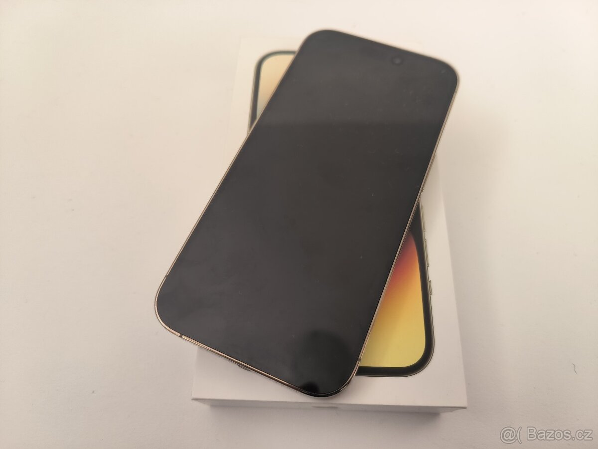 apple iphone 14 PRO 256gb Gold / Batéria 100% - 8