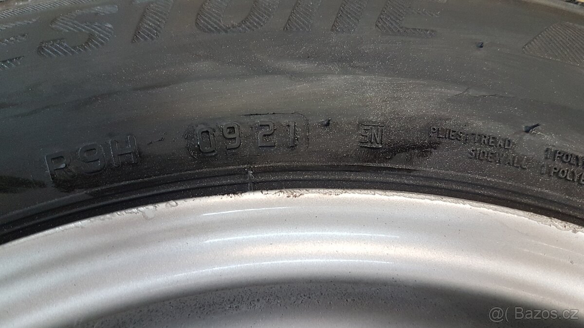 alu kola 15 KIA 5x114,3 6x15 et40 + 185/65/15 4ks 6-7mm - 8