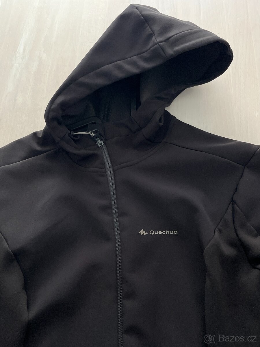 Dámská turistická softshellová bunda QUECHUA vel M - 8