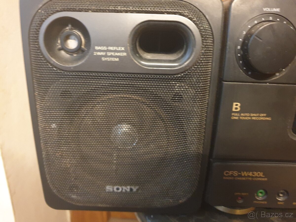 Radio cassette recorder sony CFS-W430L - 8