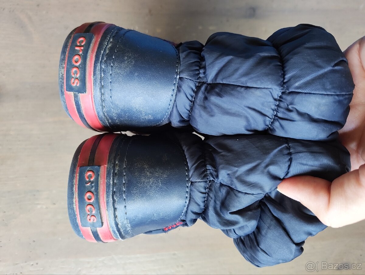 Crocs zimní boty / sněhule vel 27/ 28 - 8