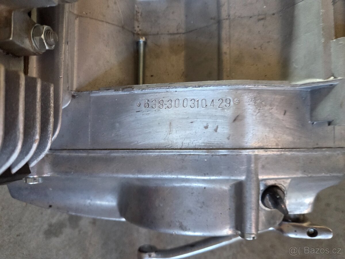 Motor Jawa 350 typ 638 po generálce - 8