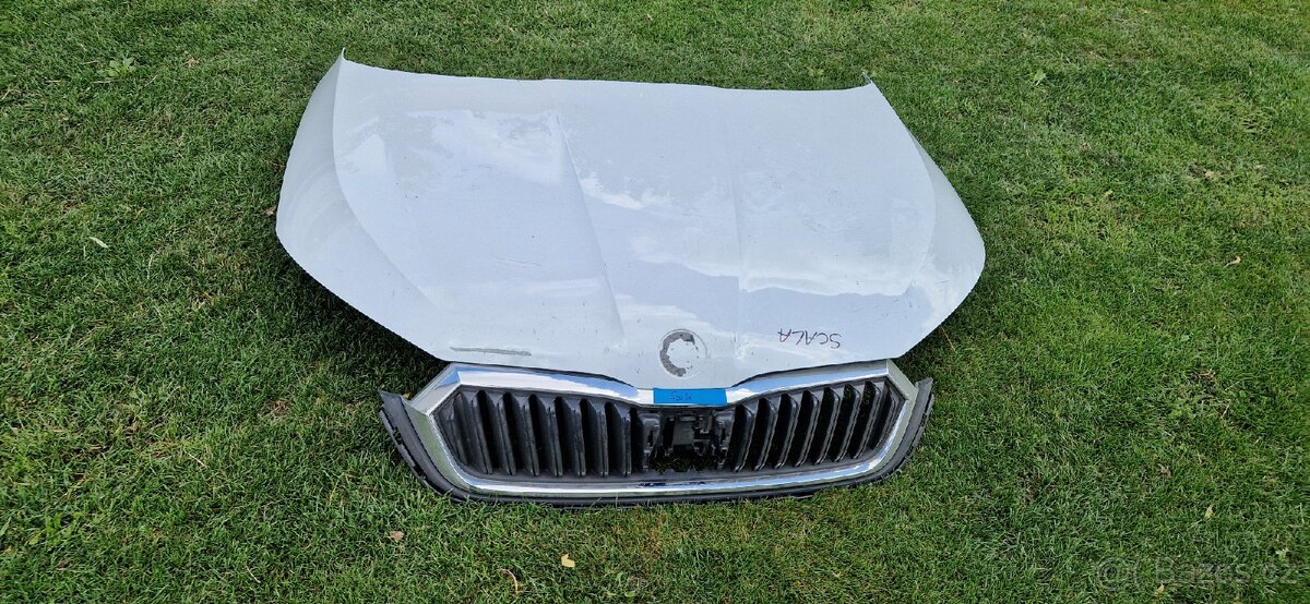 Škoda scala kapota maska nárazník - 8