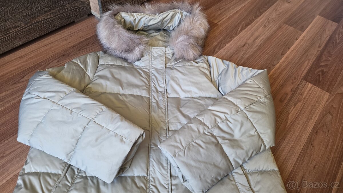 Zimní dámská bunda vel. L - 8