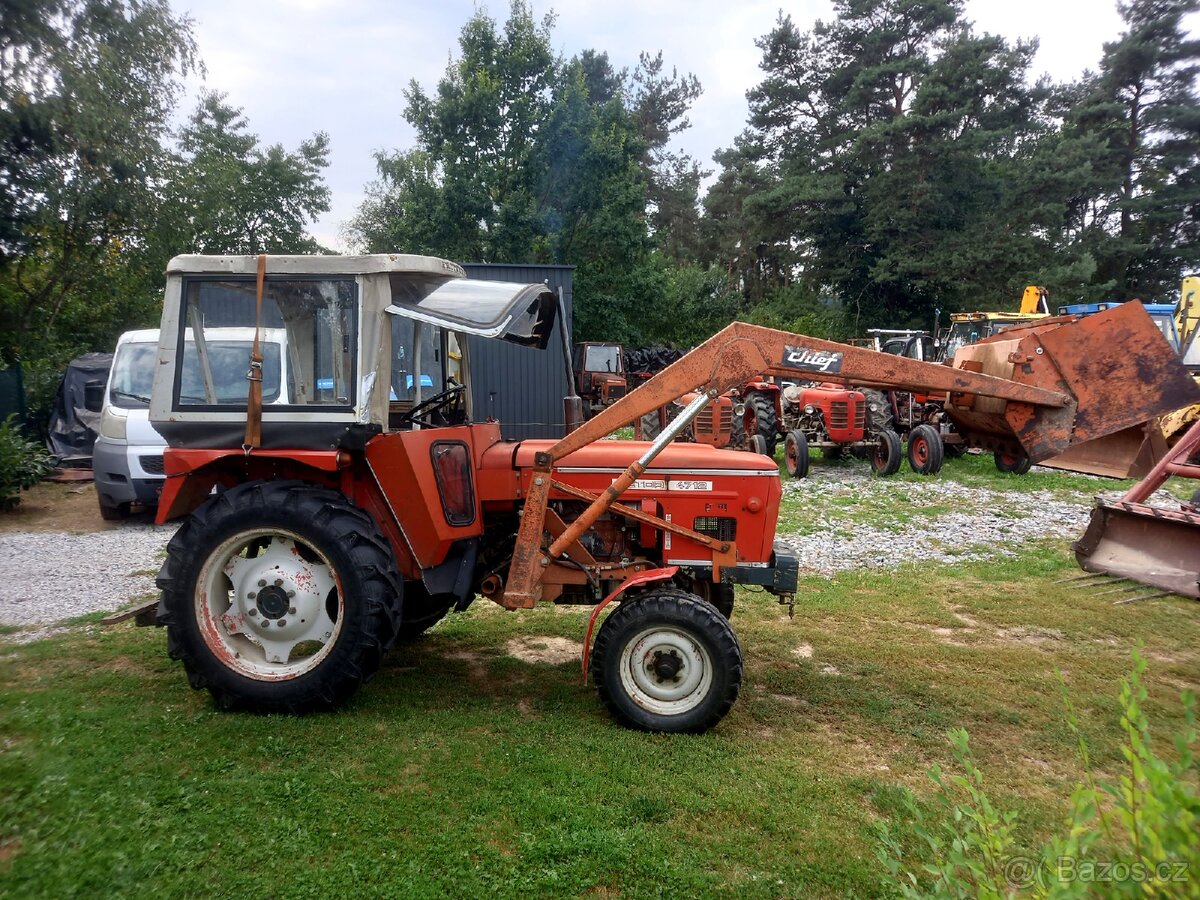 Zetor 4712, platné doklady, čelní nakladač, nové gumy - 8