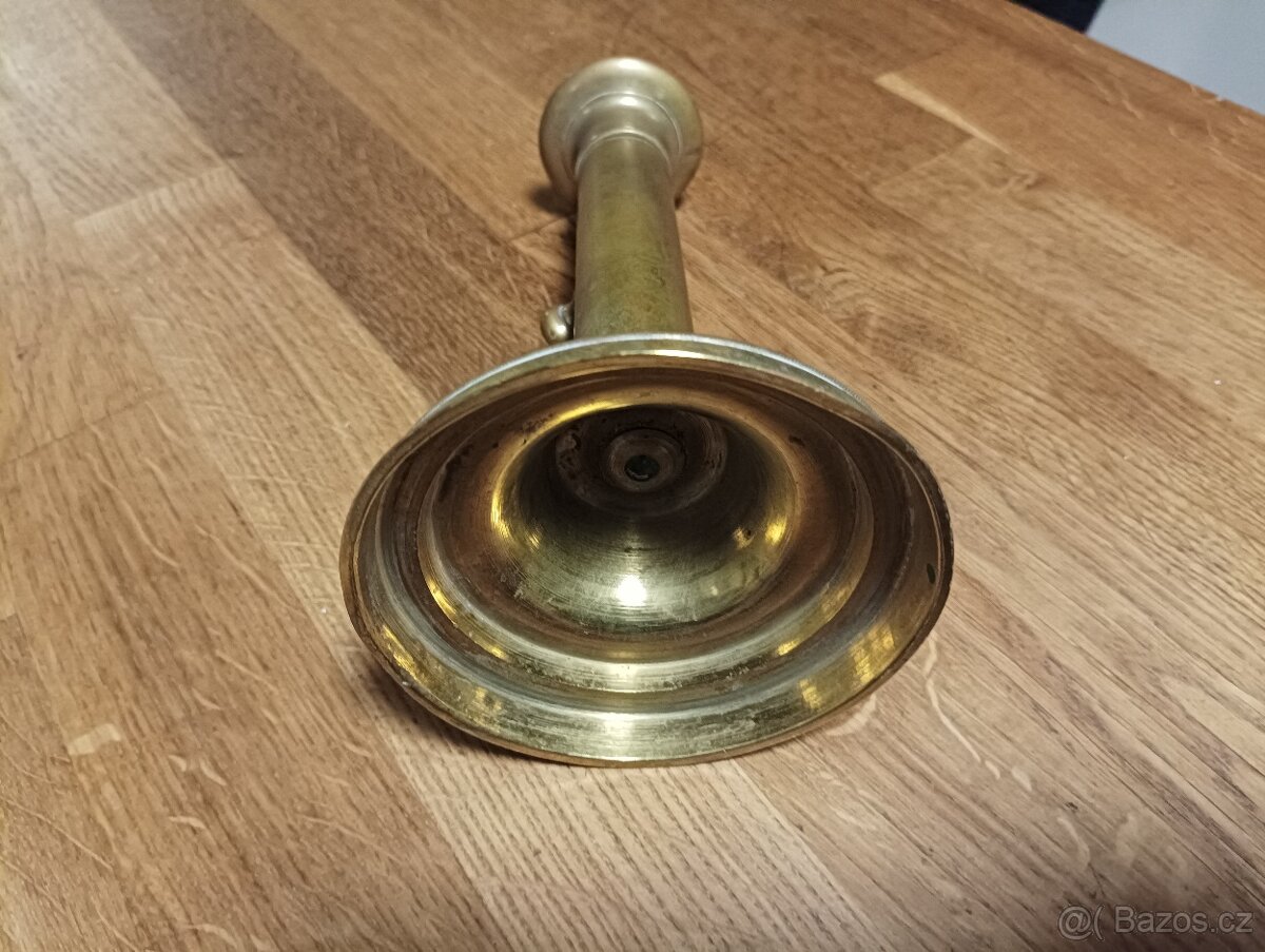 MOSAZNÝ EMPÍROVÝ SVÍCEN -BIEDERMEIER-19. STOLETÍ FRANCIE - 8