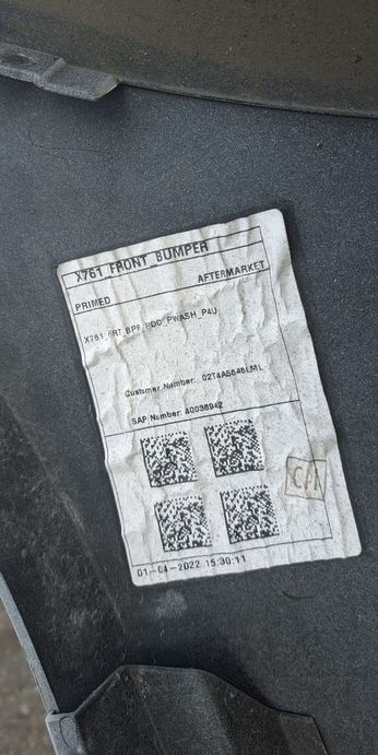 Predni naraznik jaguar f pace f-pace fpace - 8