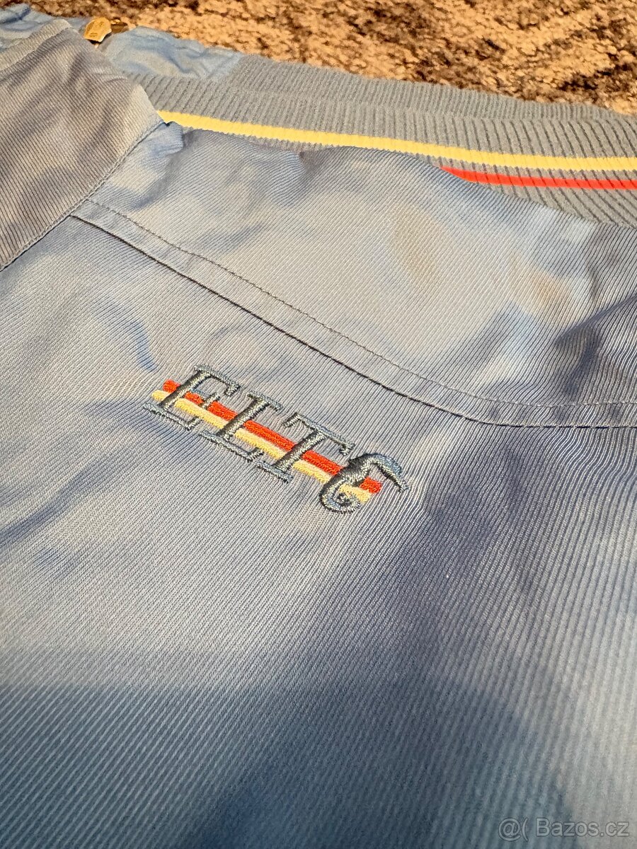 Modrá jezdecká outdoorová bunda - 8