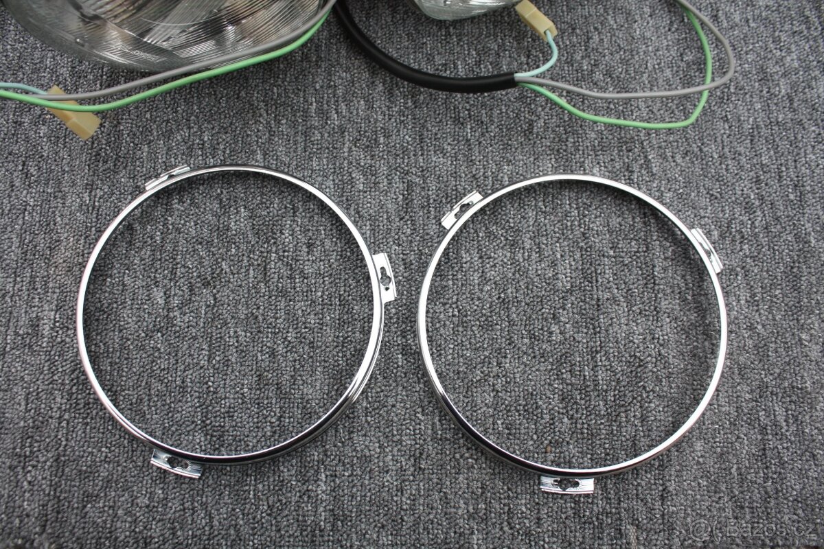 Škoda 105, Škoda 120 - kompletní přední světlomety - 8