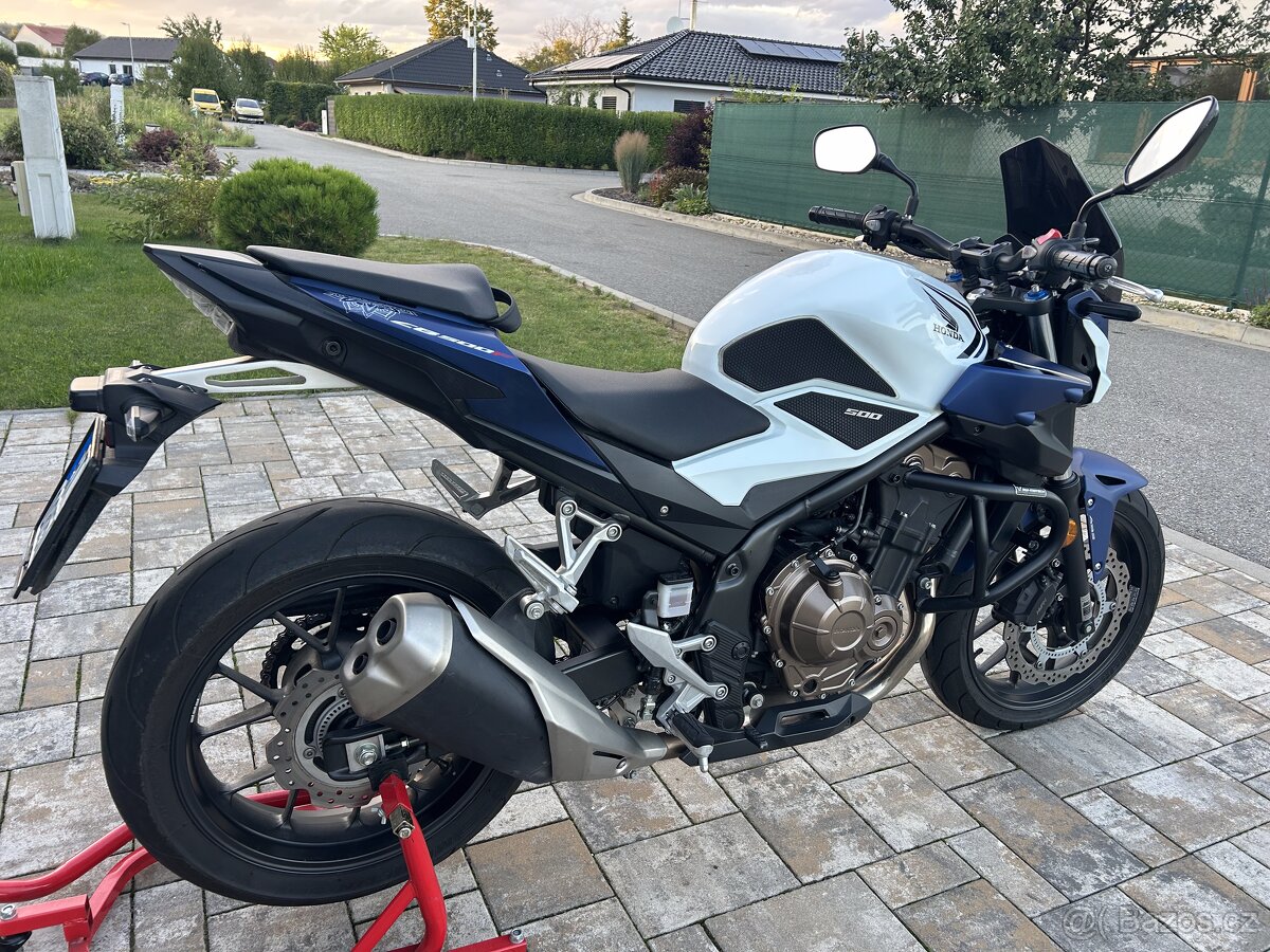 Honda CB500F - 17 tis. km, TOP stav, po STK - 8