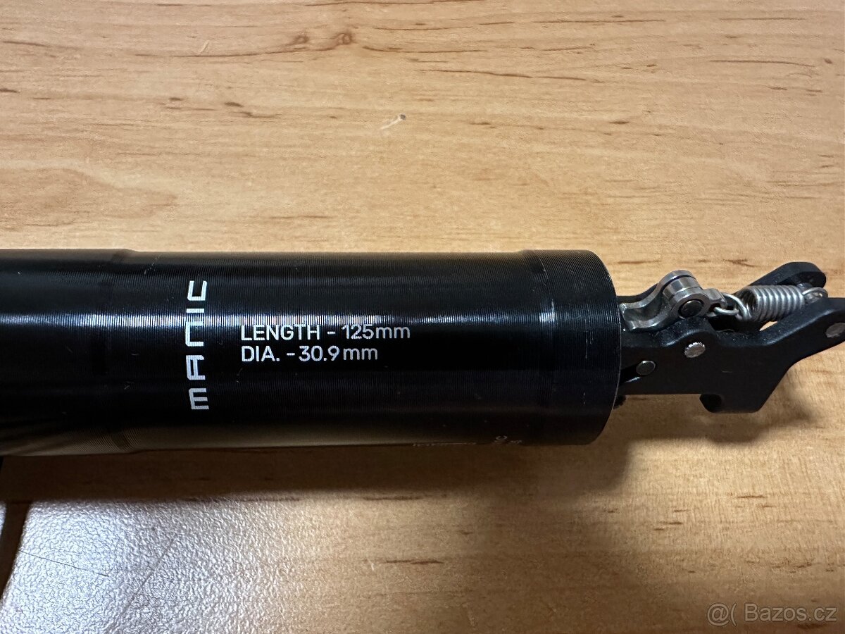 X-Fusion Manic 30,9 mm délka 125 mm, teleskopická sedlovka - 8