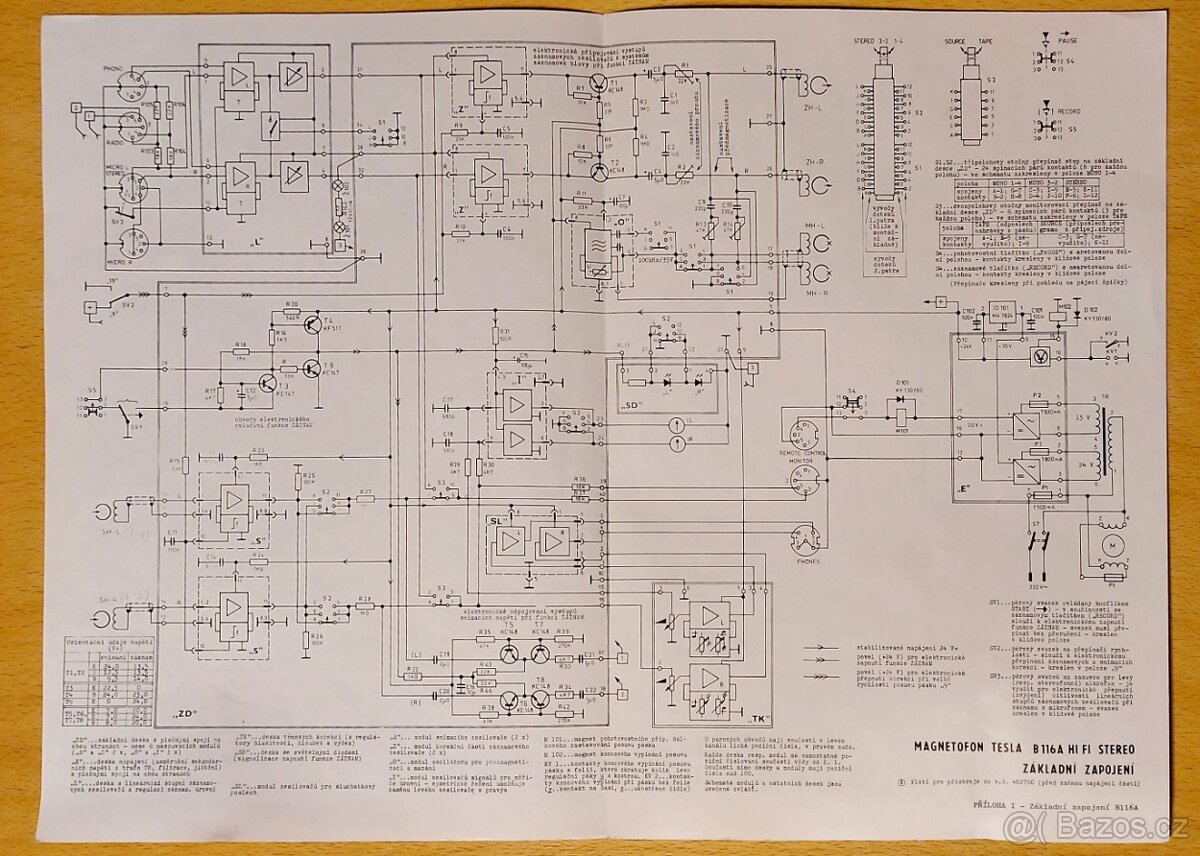 MAGNETOFON TESLA B 116 PRODÁM - 8
