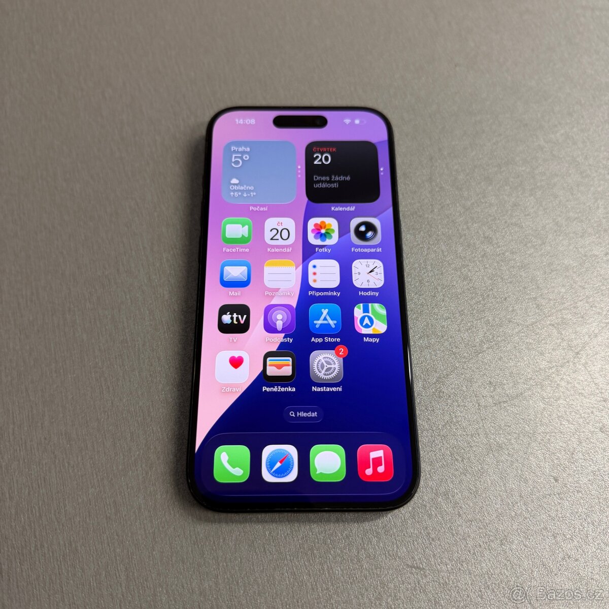 iPhone 15 Pro 128GB modrý titan, jako nový, 12 měsíců záruka - 8