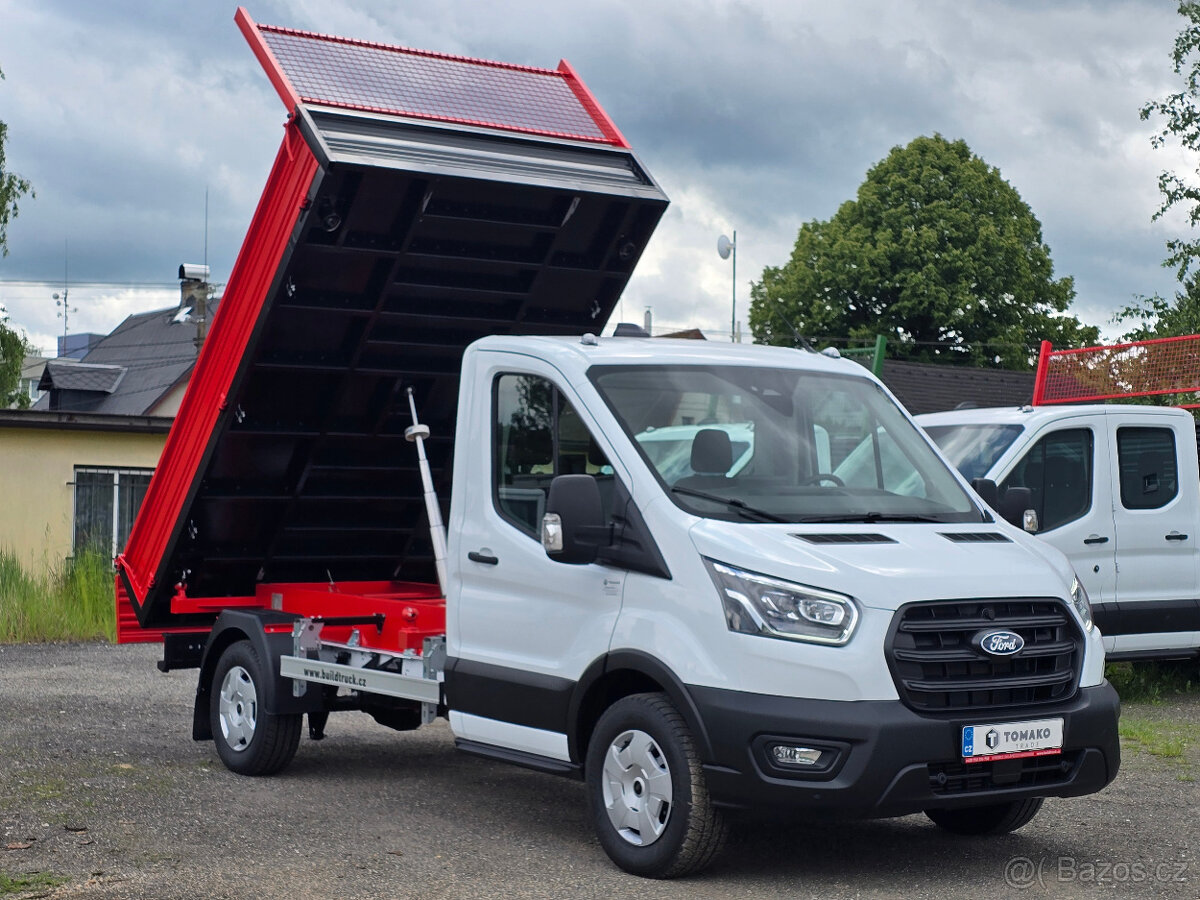 Ford Transit sklápěč • nový • 165k • 4x4 • česká nástavba - 8