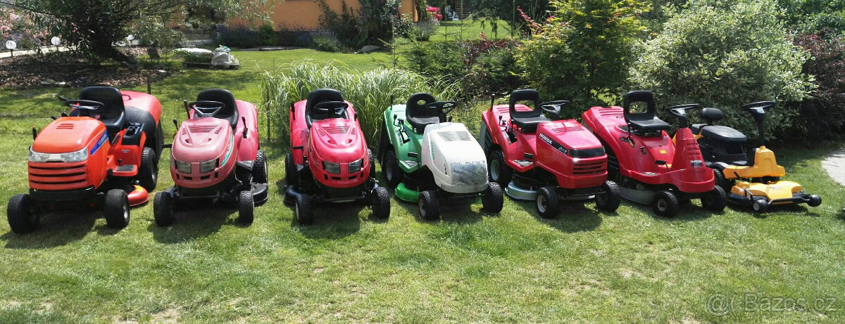 Zahradní traktor AGS SECO, Starjet Briggs 23HP 2V - 8