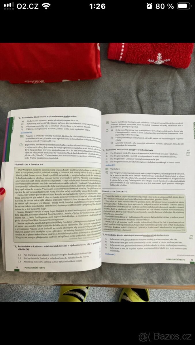 Přijímačky 2025 Český jazyk - 8