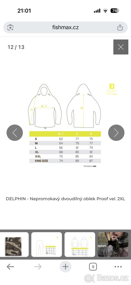 Nepromokavý oblek Delphin - 8