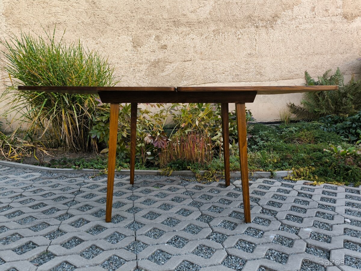 Retro jídelní rozkládací stůl Jitona - 60. léta - 8