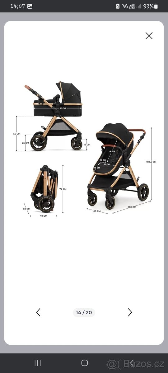 Prodám dětský kočárek - 8