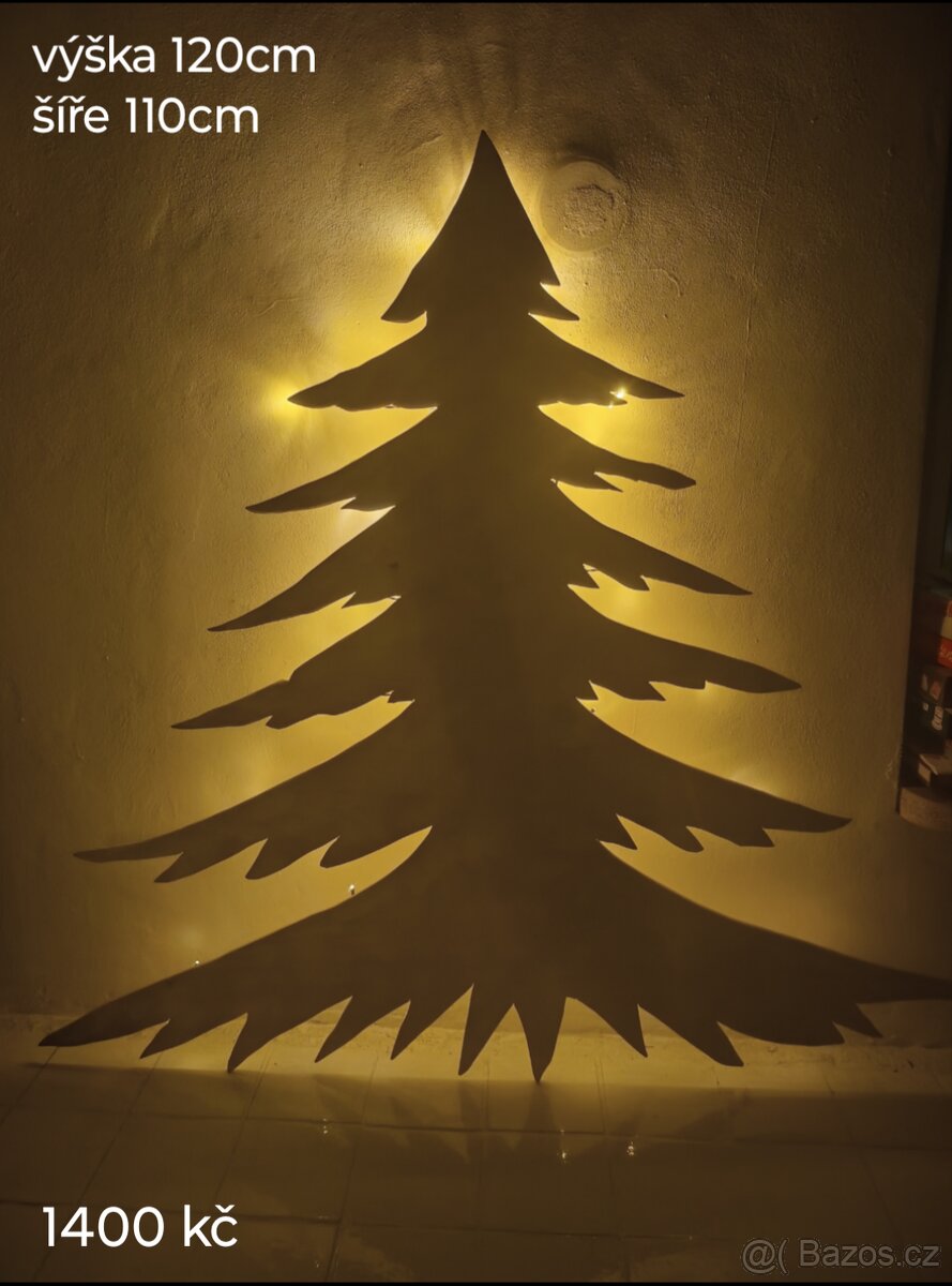 Originální vánoční dekorace, jeleni v lese 🎄✨🫎 - 8