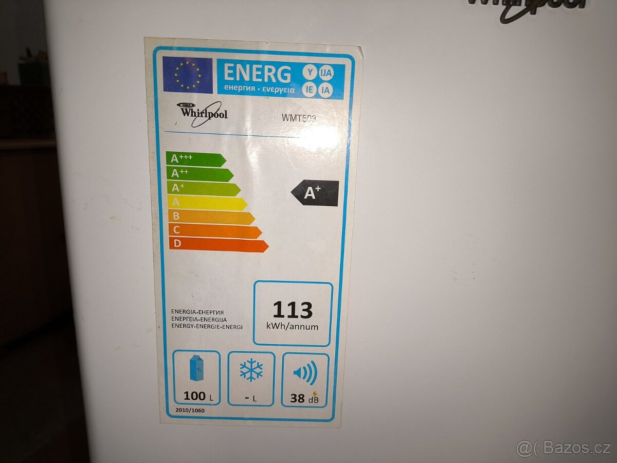 Lednice Whirlpool 100 litrů úsporná - 8