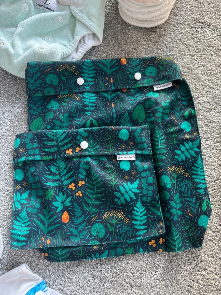 Látkové pleny Bamboolik - komplet - 8