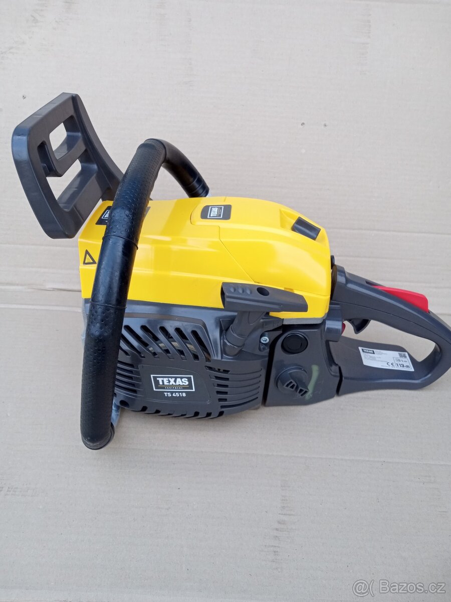 Prodám benzínovou řetězovou pilu TEXAS TS 4518, - 8