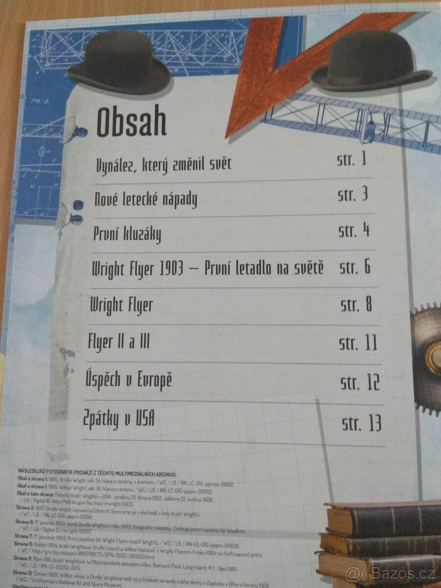 Nová kniha Vědci a vynálezci: Bratři Wrightové + model - 8