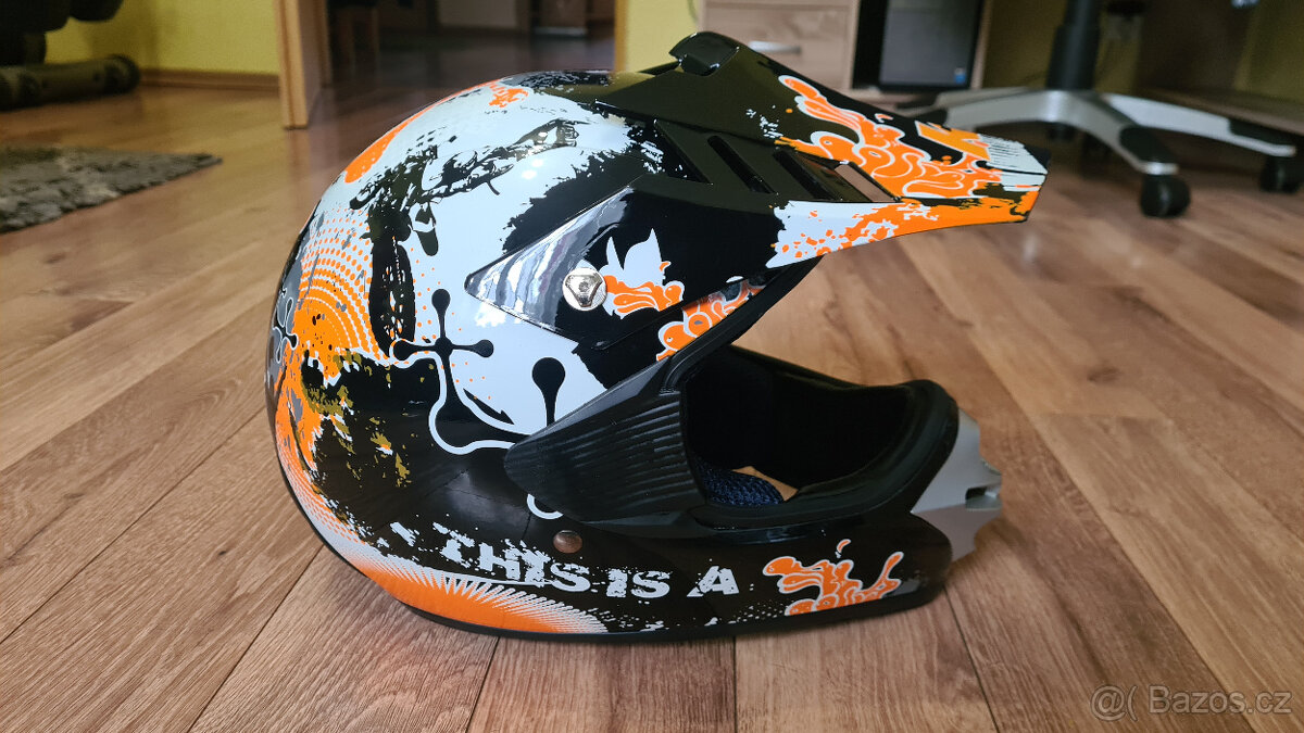 Dětská motokrosová helma KXD vel. XL 53 - 54 - 8