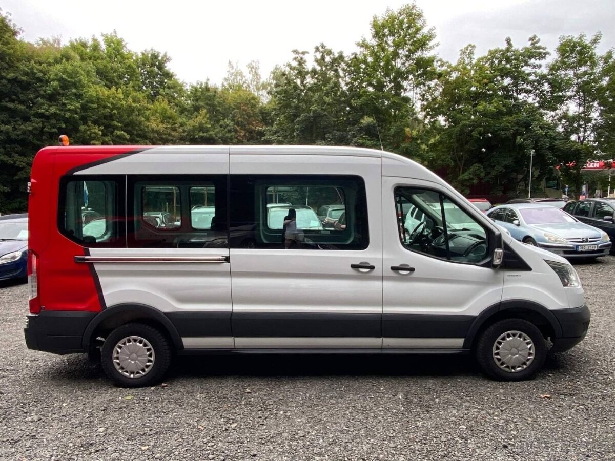 Ford Transit 2.2 TDCI 96 kW L3H2, klima, osobní - 9 míst - 8