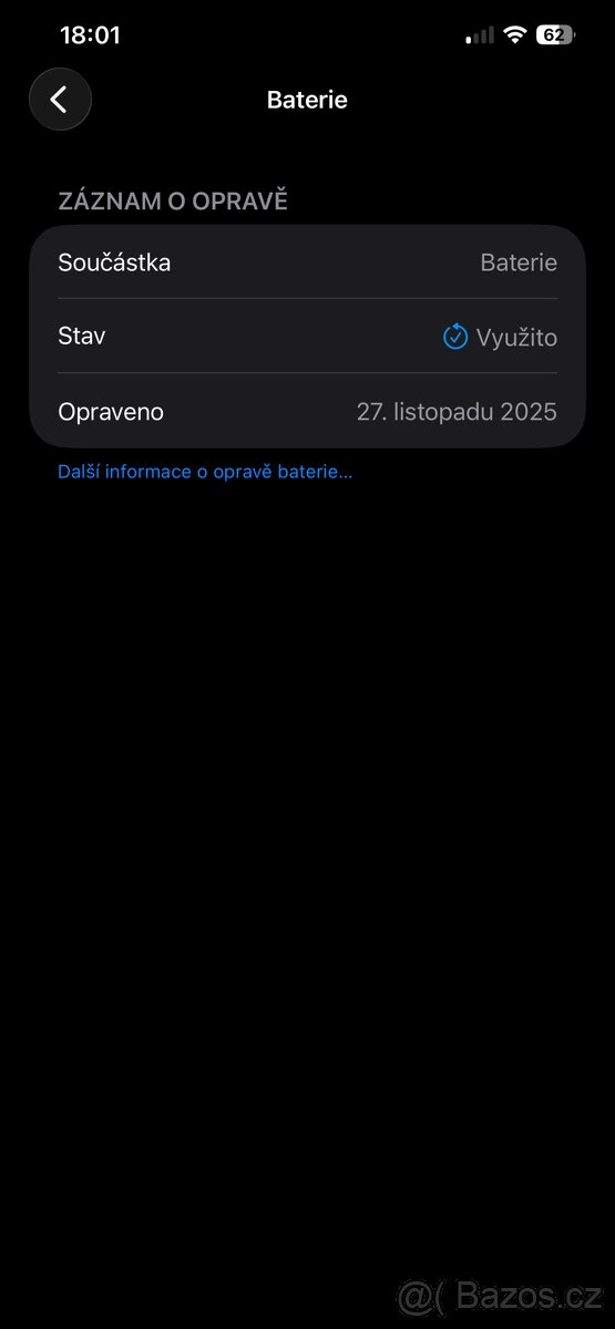 Prodám Apple 12 pro max 128GB Graphite - krásný stav - 8