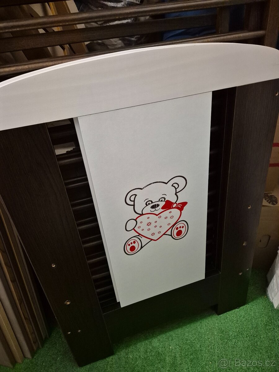 Dětská dřevěná postýlka - 8