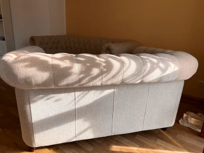 Sedací souprava Chesterfield 3+2 - top stav - 8