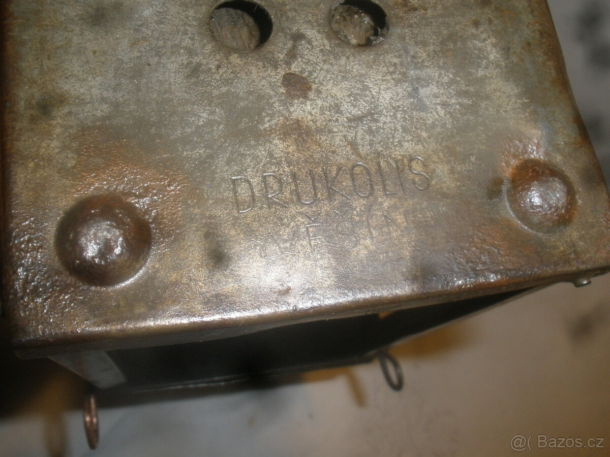 Dráha,železnice-stará drážní lucerna - 8