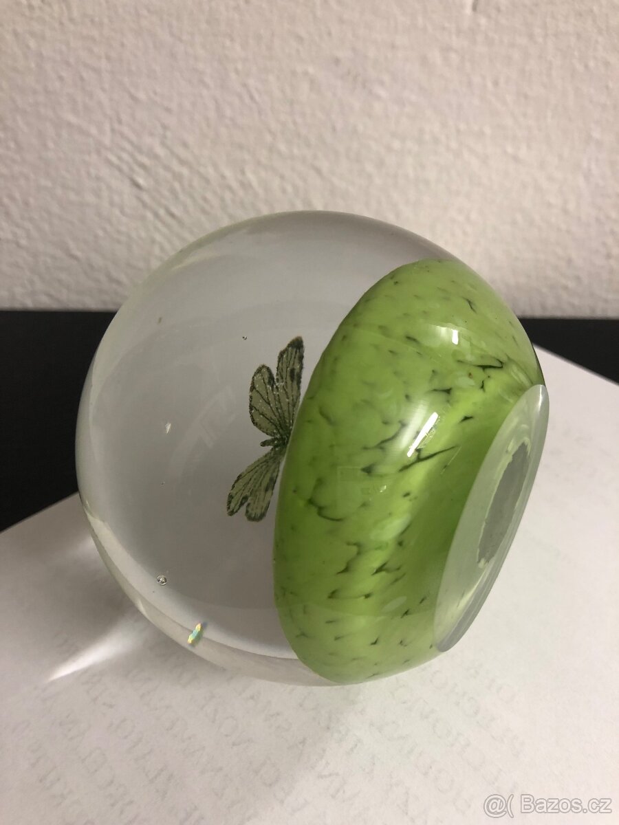 Starožitné těžítko s motýlem - 8