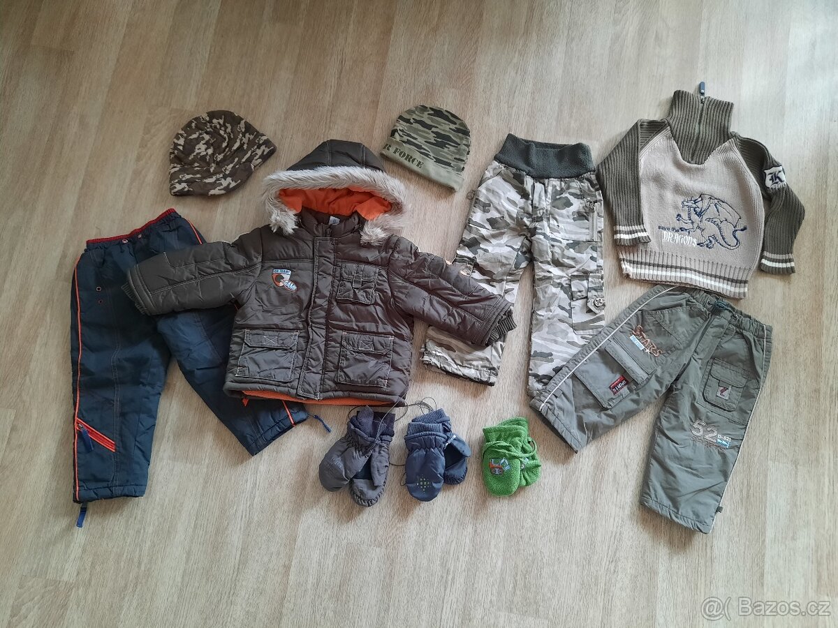 Zimní bunda, oteplováky, kalhoty, mikiny - 8
