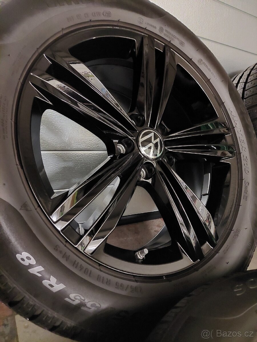 VW Tiguan Sebring R18 ZÁNOVNÍ zimní kola - 8