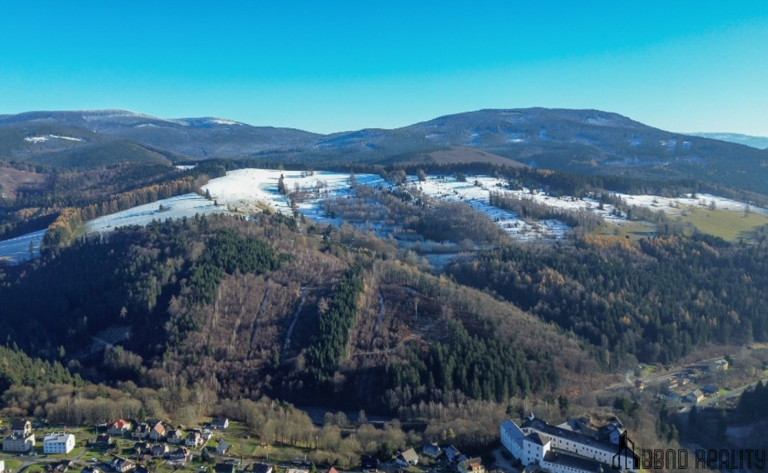 Prodej stavebních pozemků s rekreační chatou v Branné - 8