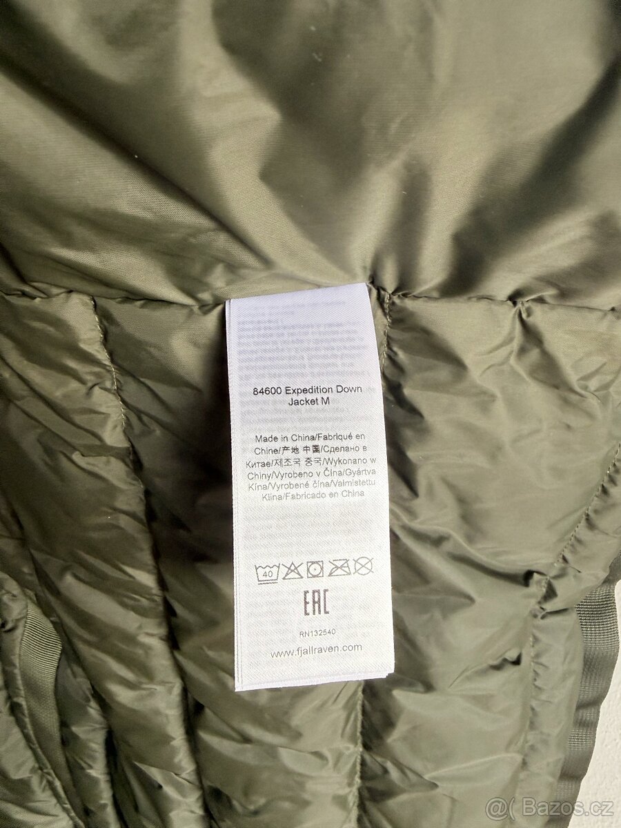 Nová peřová bunda Fjallraven Expedition Down Jacket M - 8