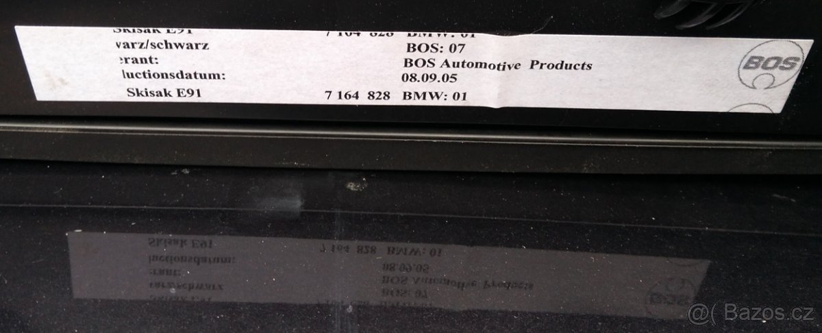 BMW e46 / e90 / e91 - Skivak / úložný pytel na lyže - 8