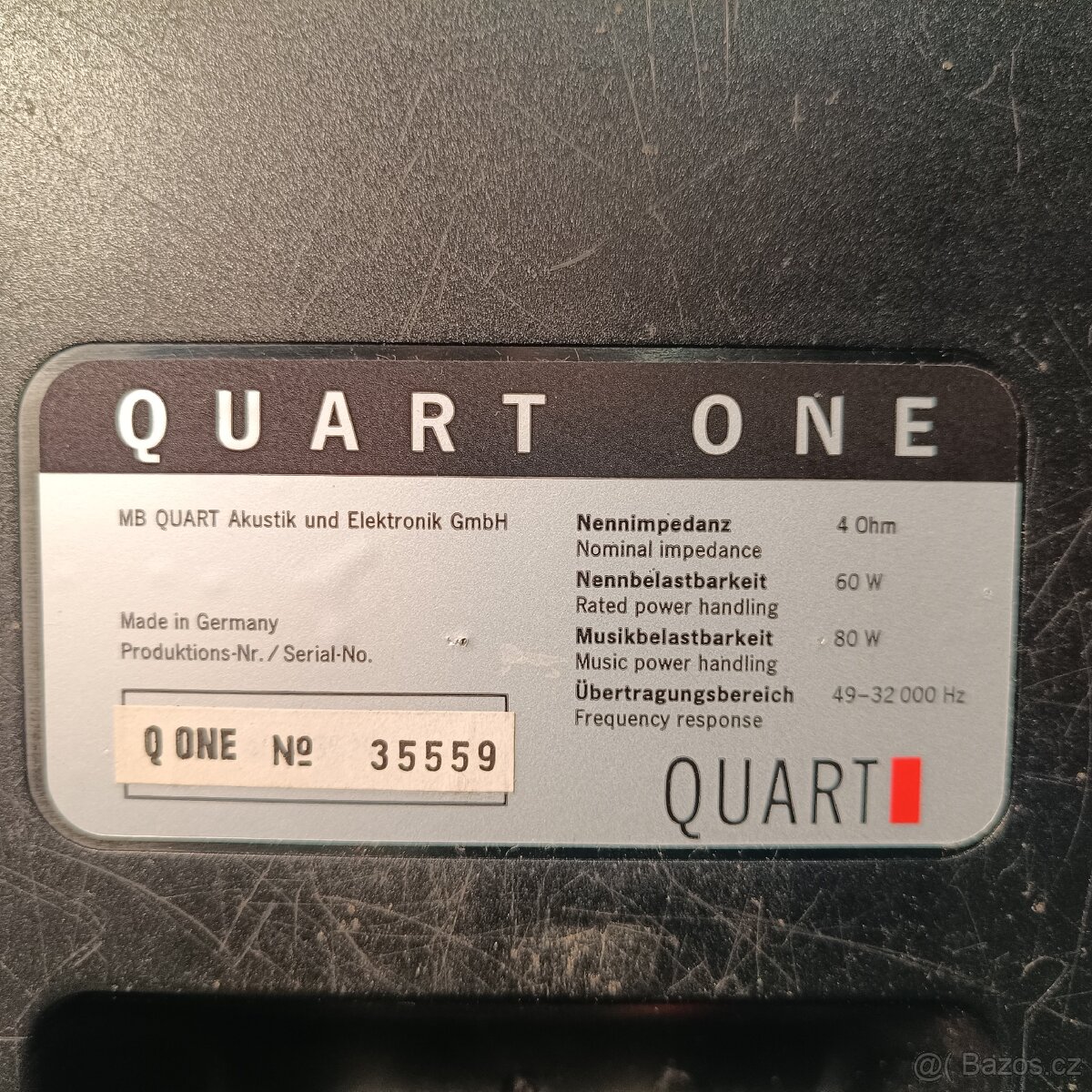 MB QUART ONE - 8