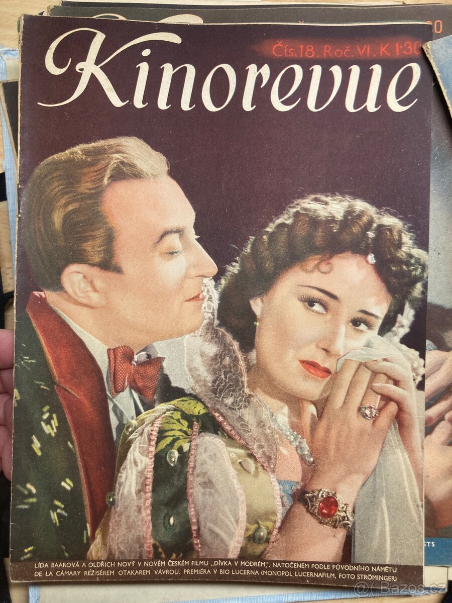 126 původních výtisků Kinorevue 1936 –1941 - 8